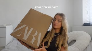 huge spring zara try on haul [upl. by Schweitzer332]