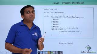 Java  Collection Interface Iterator [upl. by Shenan]