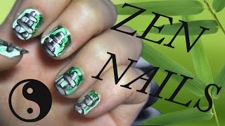 Zen Nails Tutorial [upl. by Netsruk598]