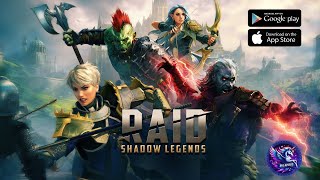 Raid Shadow Legends Android  ios Gameplay Walkthrough [upl. by Ahseekan]