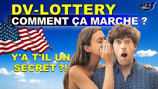 DV LOTTERY 2025  Ya til un secret pour être sélectionné à la loterie Américaine [upl. by Beata]