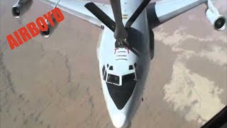 E3 Sentry AWACS Aerial Refueling [upl. by Eniladam]