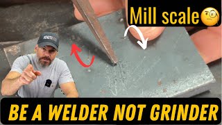 How to Remove Mill Scale and Prep Pipe for Welding amended [upl. by Akoyin]