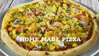 Veggie Pizza recipe  Home made Pizza  Vegetable Pizza recipe [upl. by Ellehcil]