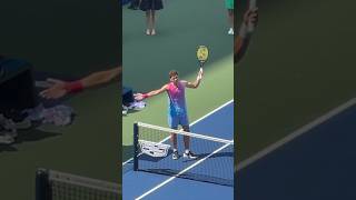 2024 US Open Day 1 usopen tennis grandslam queens newyork ace winners tiafoe cocogauff [upl. by Soulier]