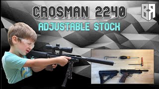 2240 Adjustable Stock Installation [upl. by Scarito470]