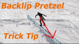 Backlip Pretzel Switch Back Lip Pret Trick Tip [upl. by Auqinaj982]