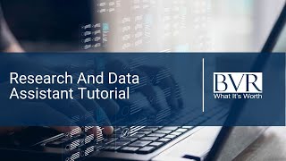 Research And Data Assistant Tutorial [upl. by Weisburgh]