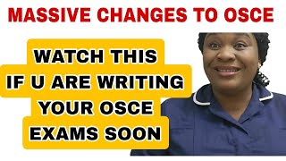 WATCH THIS BEFORE YOUR EXAMS MASSIVE CHANGES TO NMC OSCE EXAMS 2024 [upl. by Tay]