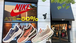 NIKE Outlet  SALDOS de Até 50  Portugal  Julho 2023 😱 🇵🇹 [upl. by Etnoved]