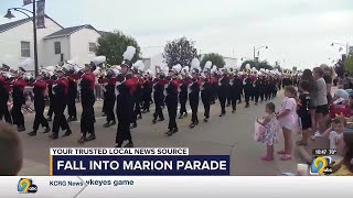 Floats and Candy People turn out for Fall Into Marion Parade [upl. by Casie]