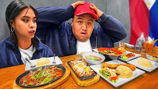 Samoan Tries Filipino Food For the First Time [upl. by Condon]