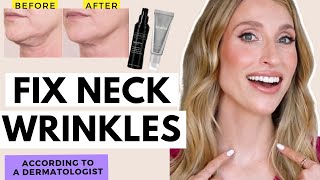 How to Fix Neck Lines amp Wrinkles According to a Dermatologist  Dr Sam Ellis [upl. by Germano]