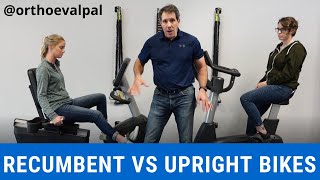 Recumbent vs Upright Stationary Bikes Pros amp Cons [upl. by Chelton589]