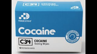 Why Law Enforcement Should Use Trace EyeD C34 Cocaine Detection Wipes [upl. by Gris632]