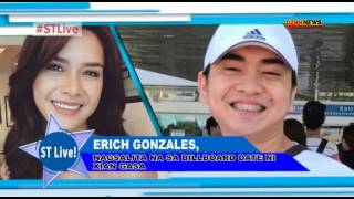 ERICH GONZALES NAGSALITA NA SA BILLBOARD DATE NI XIAN GASA [upl. by Silas]