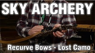 Sky Archery Lost Camo Recurve Bow [upl. by Ajnot543]