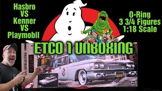 New Ecto 1 Ghostbusters 118 scale Unboxing [upl. by Adnawuj658]