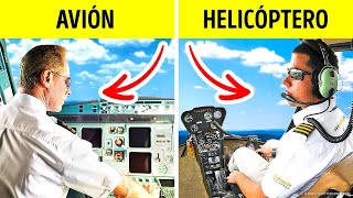 Por qué pilotos de avión siempre se sientan a la izquierda pero los de helicópteros a la derecha [upl. by Tesil43]