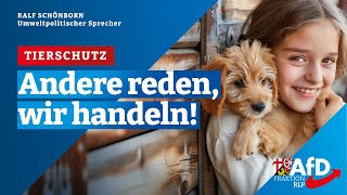 Andere reden nur  Wir tun was für den Tierschutz Ralf Schönborn [upl. by Westbrook]