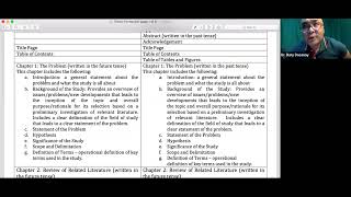 Practical Research 1 Qualitative Research  Thesis format and Qualitative Research Design [upl. by Lamonica]