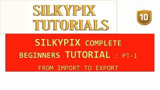 COMPLETE OVERVIEW for beginners  SILKYPIX DEVELOPER STUDIO PRO 10 TUTORIAL  See Description [upl. by February100]