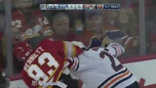 Darnell Nurse vs Sam Bennett Nov 17 2018 [upl. by Augustin]