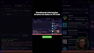 Visualizando informações do banco de dados no VS Code🔥 [upl. by Yuma23]