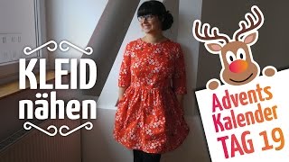 Kleid nähen  mit verdecktem Reißverschluss [upl. by Nylak]