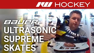 Bauer Supreme Ultrasonic Skate Line  Zoom Insight [upl. by Chuah]