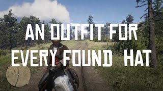 An outfit for every found hat in Red Dead Redemption 2 [upl. by Ahsinac]