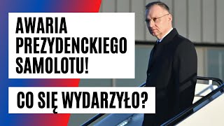 AWARIA prezydenckiego samolotu w USA DUDA musi zmienić plany Znamy szczegóły USTERKI  FAKTPL [upl. by Lemor70]