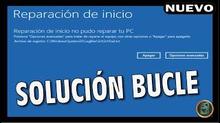 ✅ Cómo REPARAR Windows 1110 cuando NO ACCEDE al SISTEMA 🔴 MODO BUCLE [upl. by Kristal]