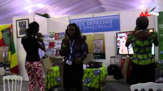 LA DANSE DES CONGOLAISES A DAKAR UN BON SPECTACLE DANS LE VILLAGE DE LA FRANCOPHONIE [upl. by Bonnell]