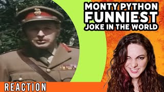 American Reacts  MONTY PYTHON  Funniest Joke in the World [upl. by Berna]