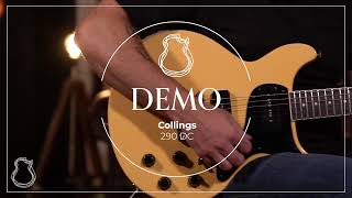 Collings 290 DC TV Yellow demo [upl. by Etnemelc419]