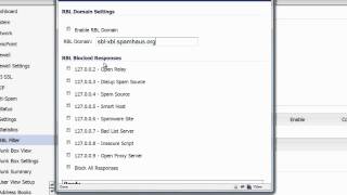 Basic RBL Spam Filtering with a SonicWALL Firewall [upl. by Assi]