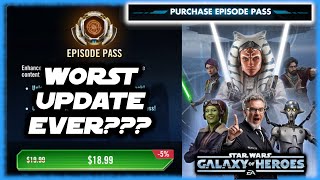 What Is Capital Games Thinking The Episode Pass is AWFUL for Free to Play SWGOH [upl. by Enel]