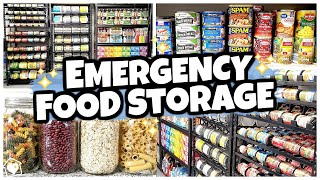 20 Foods I Keep in MY SECRET PREPPER PANTRY Food Storage 101 [upl. by Anilegnave]