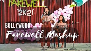 FAREWELL MASHUP 2021  Unplugged Bollywood songs  Vismaya Raj amp Samiksha Salomi Chaturbhuj [upl. by Nester]