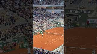 Zverev vs Rune at 2024 Roland Garros 🔥 [upl. by Adnirol128]