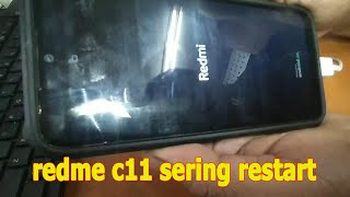 redmi c11 sering restart [upl. by Mungovan]