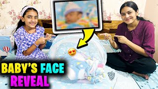 BABY’s FACE REVEAL 👦🥰  Samayra Narula  Samayra Narula and Family [upl. by Matthus]