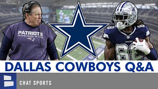 Cowboys Rumors Javonte Williams Trade Bill Belichick As Head Coach CeeDee Lamb Trade Value  QA [upl. by Willms]