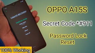 Oppo A15s Hard Reset Forgot Password  Oppo Cph2179 Password Unlock Without Pc 100 Ok  2022 [upl. by Ardnad895]