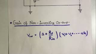 NonInverting Amplifier as Summing Amplifier [upl. by Sedgewinn106]