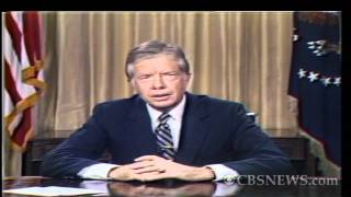 CBS News archives Carters famous quotmalaise speechquot [upl. by Latia]