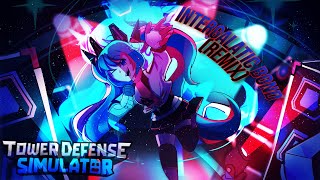 Remix Tower Defense Simulator OST  Intergalactic Bond Mako DJ Theme with official lyrics [upl. by Alemahs]