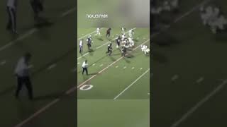 This punter ran 109 yards for a touchdown 😱 [upl. by Naved]