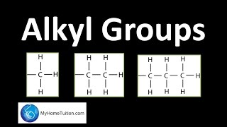 Alkyl Groups  Carbon Compound [upl. by Ainar]